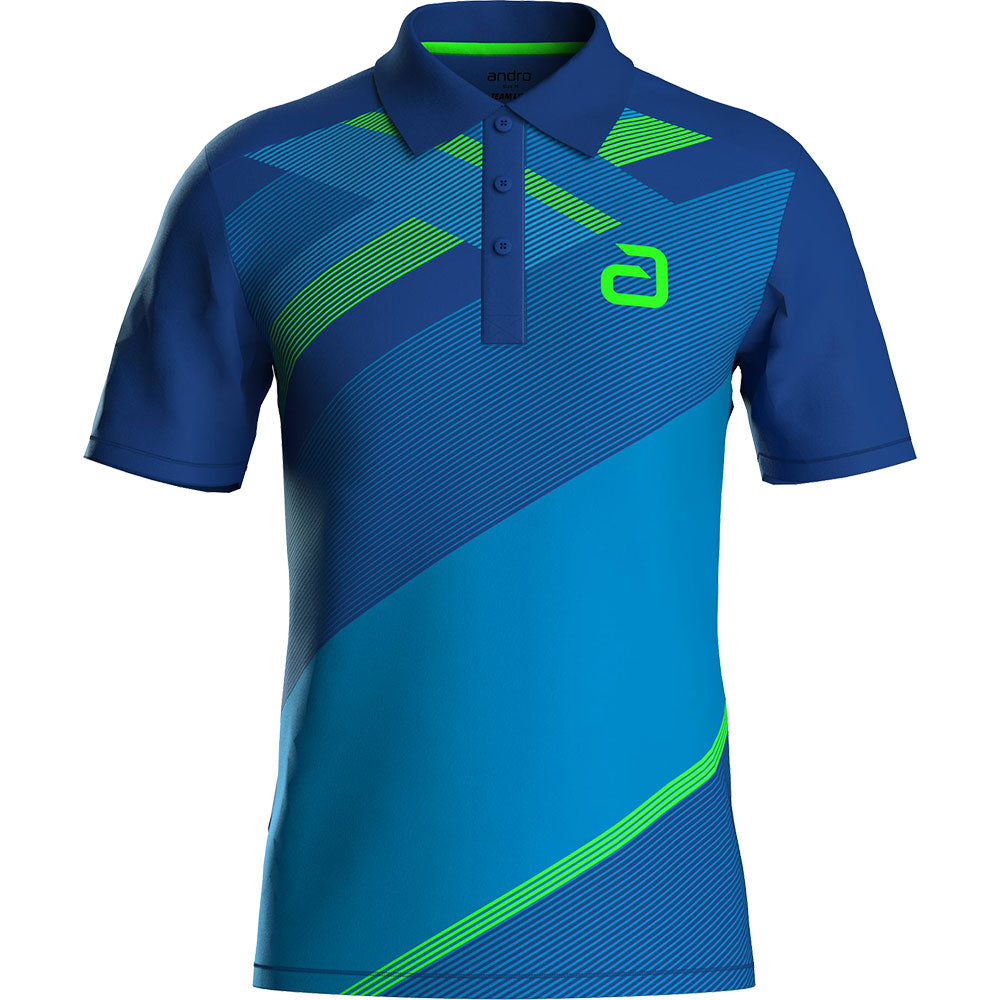 Andro Shirt Ataxa Blue/Green