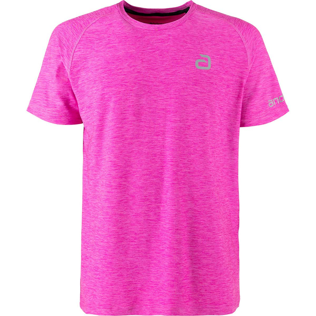 Andro T-Shirt Melange Alpha Pink