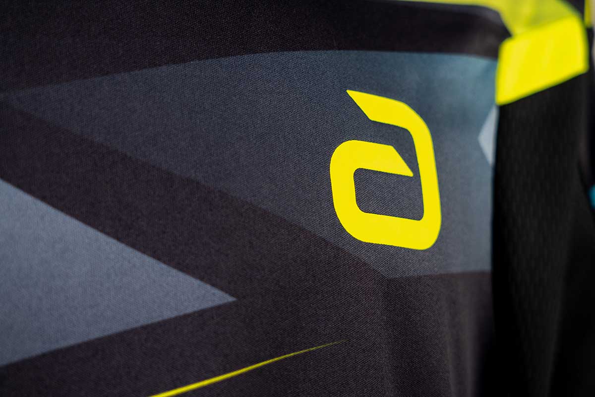 Andro Shirt Sangai Black/Yellow