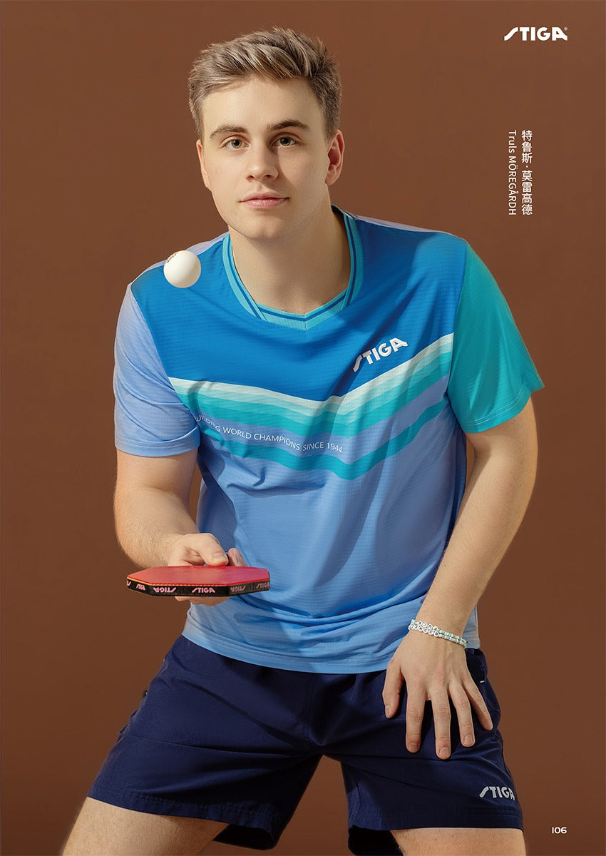 Stiga Shirt Cayenne Blue/Purple