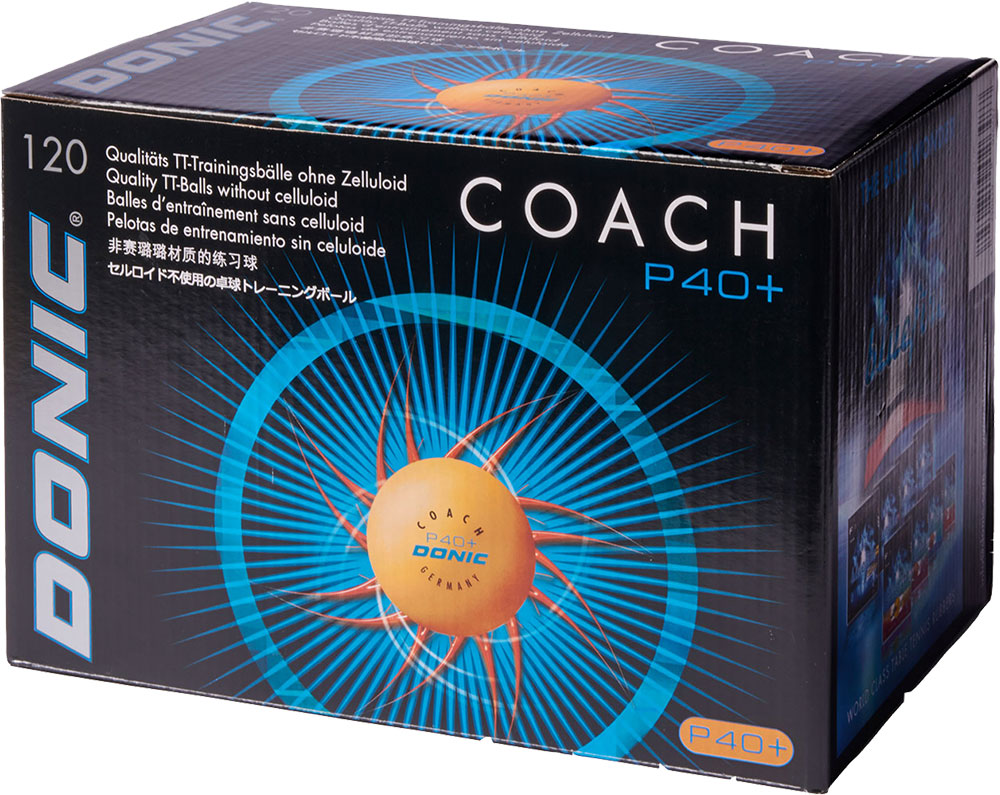 Donic Balls Coach P40+**