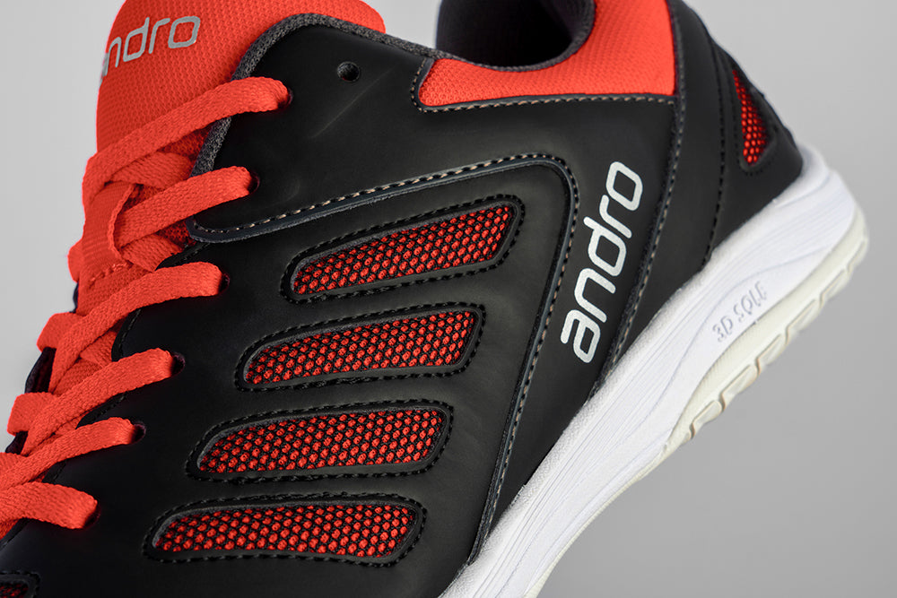 Andro Shoes Cross Step 2 Black/Red