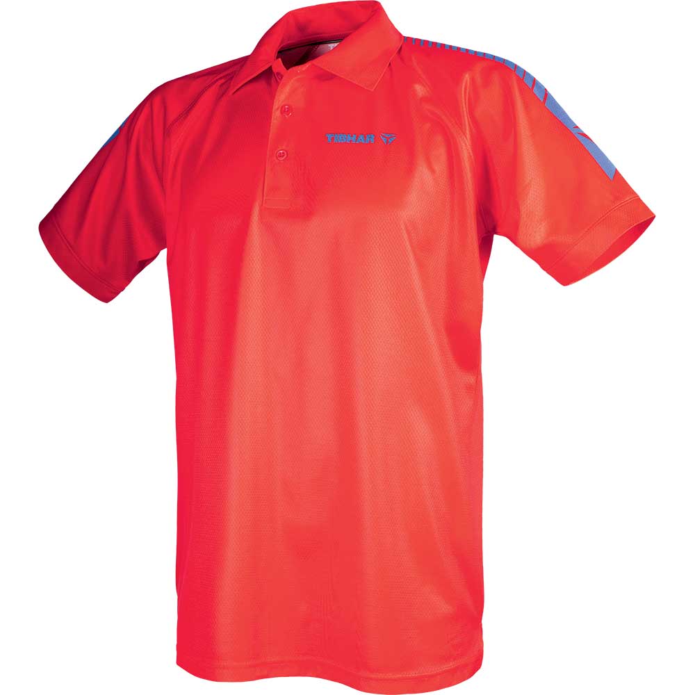 Tibhar Shirt Domino Red/Blue