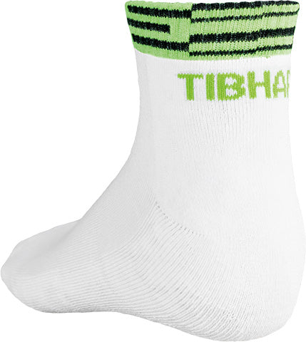 Tibhar Socks Line White/Green