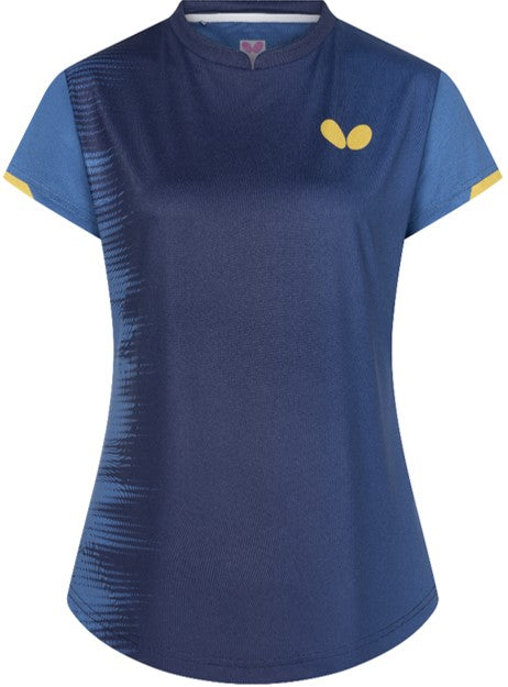 Butterfly Shirt Nagoya Blue Lady