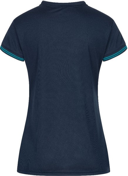 Butterfly Shirt Puren Lady Blauw