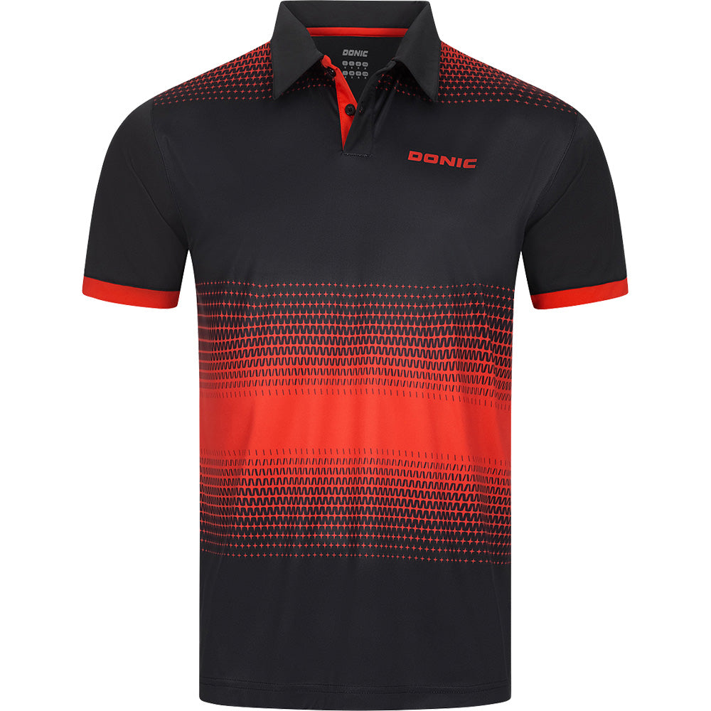 Donic Shirt Push Black/Red
