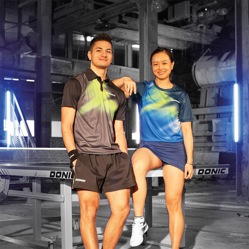 Donic Shirt Rhythm Navy/Lime