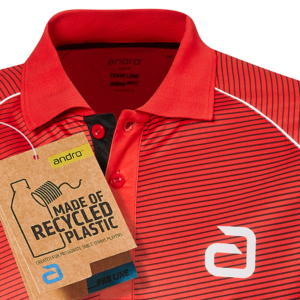 Andro Shirt Tilston Red/Black