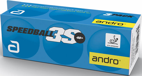 Andro Speedball *** 3S 40+ White
