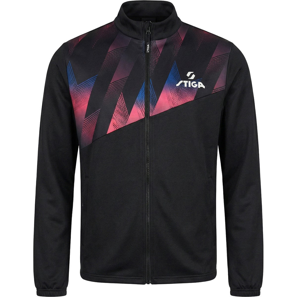 Stiga Jacket Horizon Black/Pink