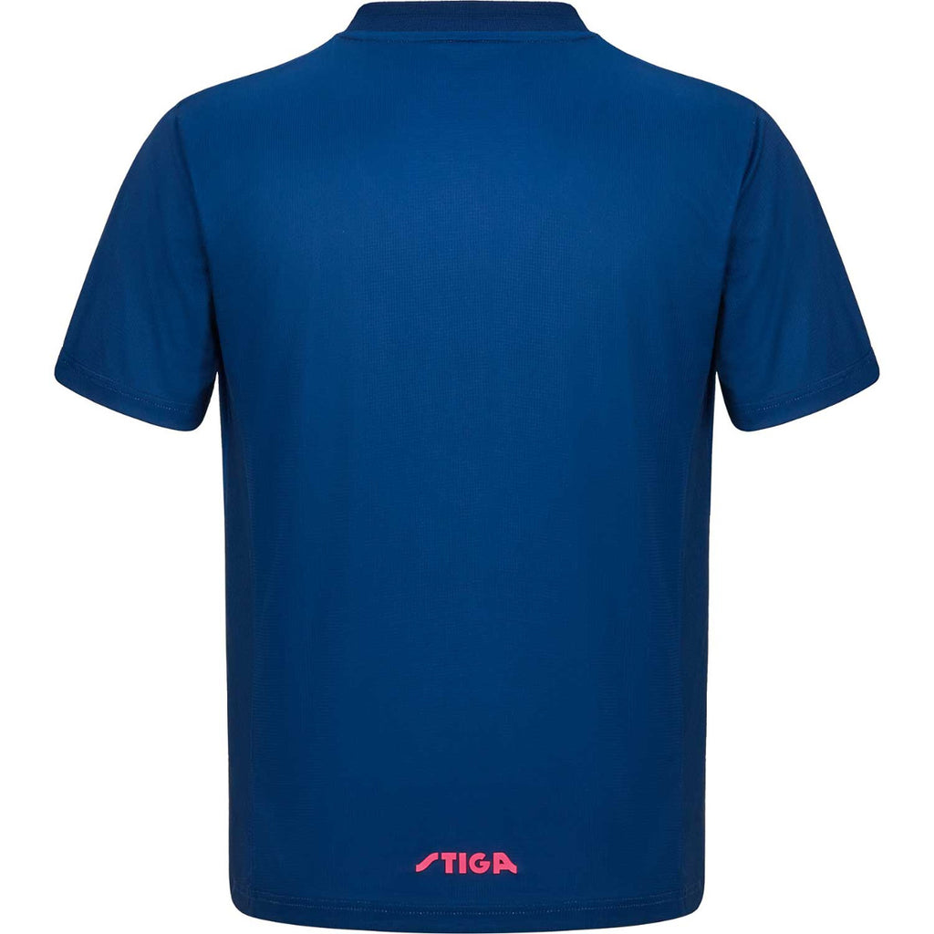 Stiga Shirt Neptune Dark Blue/Pink