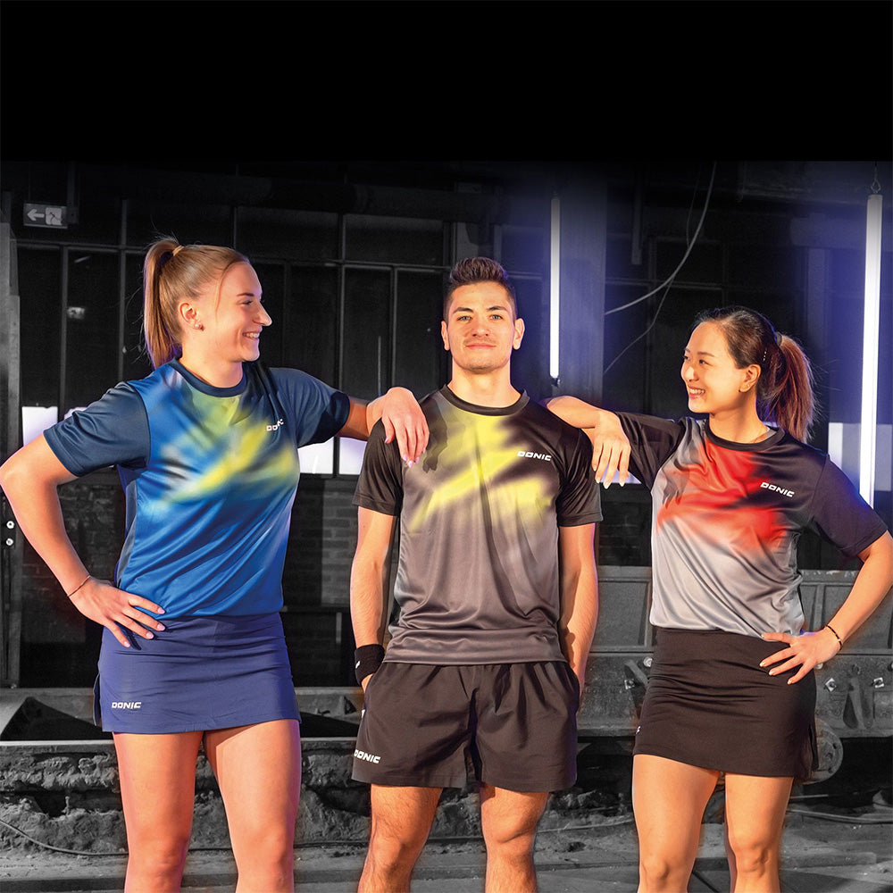 Donic T-Shirt Furious Black/Lime