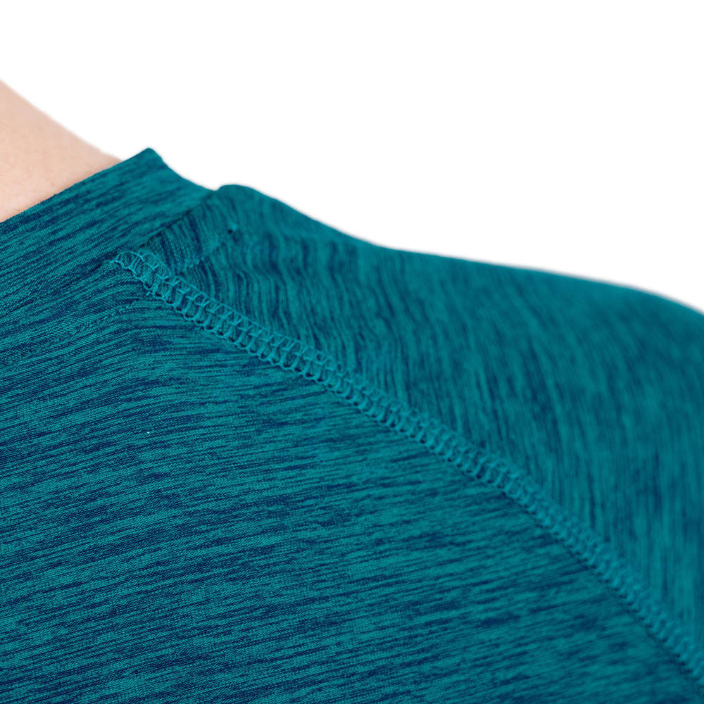 Andro T-Shirt Melange Alpha Green/Blue